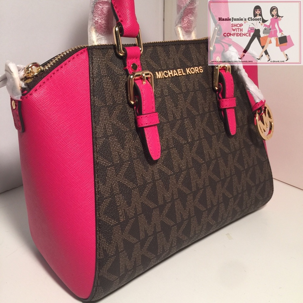 ᎷᎥᏟᎻᎪᎬᏞ ᏦᎾᏒᎦ MD CIARA PINK SIGNATURE MESSENGER - Picture 4 of 8